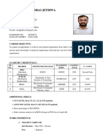 Deep Jethwa CV