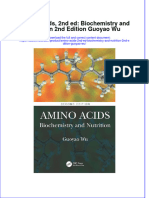 Amino Acids 2Nd Ed Biochemistry and Nutrition 2Nd Edition Guoyao Wu Online Ebook Texxtbook Full Chapter PDF