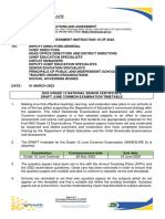 Assin - 19 - 2023 - Grade 12 Common June 2023 Timetable