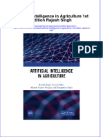 Artificial Intelligence in Agriculture 1St Edition Rajesh Singh Online Ebook Texxtbook Full Chapter PDF