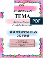 Pelaksanaan Tema Setahun Kump B (2024-2025)