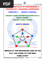 Unit 5 Graph Question Bank Solution DM & GT Sem 4 Cseaiml 2022 Even