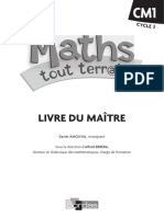 Maths Tout Terrain Livre Du Maitre CM1 Cycle 3 2008