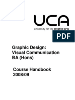 BA (Hons) Graphic Design - Visual Communication 2008-09