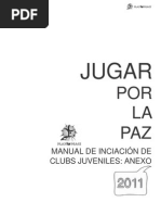 Manual de Dinámicas Jugar Por La Paz