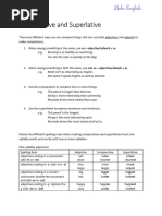 Unit 1 - Grammar Handout