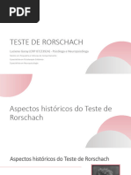 Aula 13 - Teste de Rorschach