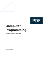 Computer Programming Using Gnu Smalltalk