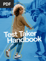 PTE Academic Test Taker Handbook April 2024 V5