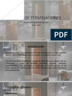 Taller de Terminaciones