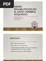 Neurorrehabilitacion en El Daño Cerebral Adquirido