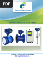 Electromagnetic Water Flow Meter