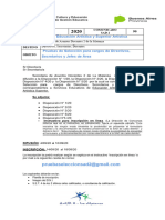 Educación Artística y Superior Artística: Fecha Comunicado Sad 2 Nivel Emite Destino