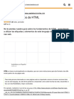 Conceptos Básicos de HTML - Manual de HTML y CSS