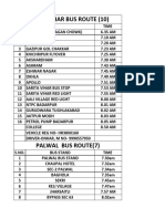 Exam Bus Route2019