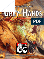 Gray Hands - A Waterdeep Dragon Heist DM's Resource