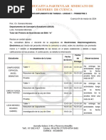 INFORME DE INCUMPLIMIENTO DE TAREAS 1A Trimestre 2