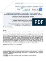 Evaluation of Precise Point Positioning and Post-Processing