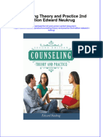 Counseling Theory and Practice 2Nd Edition Edward Neukrug Online Ebook Texxtbook Full Chapter PDF