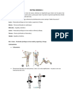 Rutina Semana 1