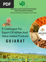 Gujarat Millet Value Added Products Catalogue