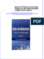 Ebook Data Architecture A Primer For The Data Scientist A Primer For The Data Scientist 2Nd Edition W H Inmon Online PDF All Chapter