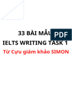 33 Bài Mẫu IELTS Writing Từ Simon - IELTS Tactics Sưu Tầm