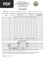 A. BFP-NHQ Itemized Leave Record Form v. Ø1