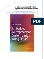 Ebook Embedded Microprocessor System Design Using Fpgas Uwe Meyer Baese Online PDF All Chapter