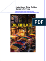 Ebook English in Action 4 Third Edition Barbara H Foley Online PDF All Chapter