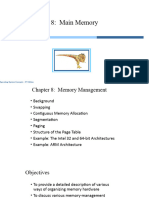 Chapter 8 Memory Management