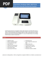 Labomed BAS 180-TS Semi Auto Bio-Chemistry Analyzer