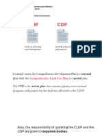 CLUP Versus CDP