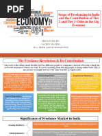 Scope of Freelancing in India and The Contribution