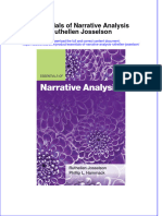 Essentials of Narrative Analysis Ruthellen Josselson Online Ebook Texxtbook Full Chapter PDF