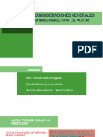 TEMA 2 Consideraciones Generales Sobre Derechos de Autor