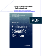 Ebook Embracing Scientific Realism Seungbae Park Online PDF All Chapter