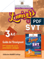 Guide L'Univers SVT 3.AC