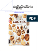 Favorite Cookies More Than 40 Recipes For Iconic Treats Williams Sonoma Test Kitchen Online Ebook Texxtbook Full Chapter PDF