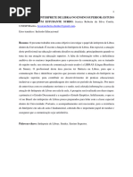 A ATUAÇÃO DO INTERPRETE DE LIBRAS NO ENSINO SUPERIOR - Estudo de Caso de Um Estudante Surdo