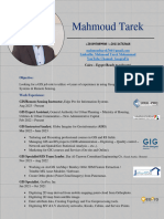 CV - Mahmoud Tarek Mohammad