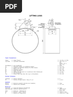 ASME BTH Lifting Lugs