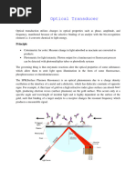 Optical Transducer