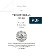 Lab Manual Transducer Lab Ee 222