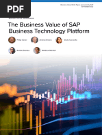 SAP BTP IDC Business Value White Paper