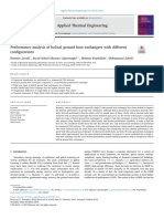 Performance Analysis of Helical Ground Heat Exchangers With Different