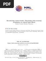 Recentering Central Banks. Theorizing State-Economy Boundaries As Central Bank Effects (Thiemann 2022)