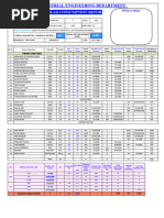 Thread Consumption Sheet