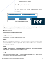 Cloud Computing Infrastructure - Tutorialspoint