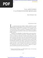 Las Adicciones y La Constitución Mexicana